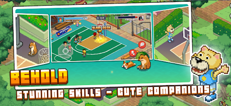 Pixel Basketball: Multiplayer screenshot