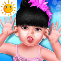 Baby Talking Aadhya Image