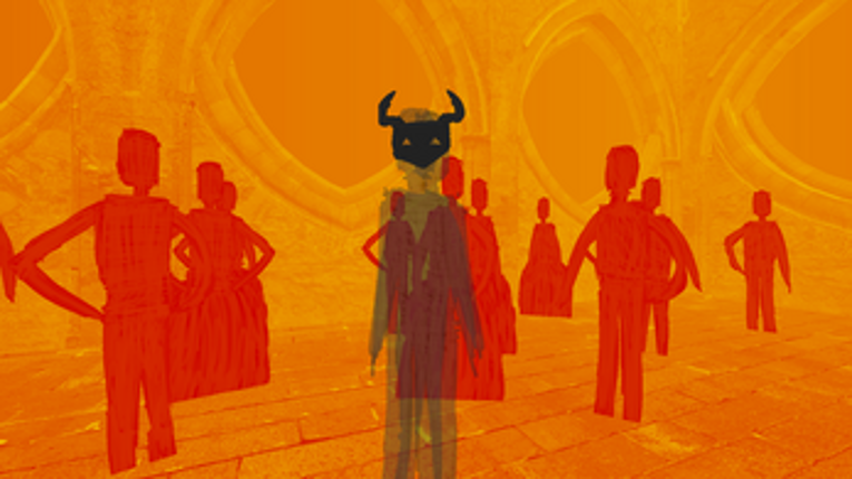 Lady In A Bird Mask Image