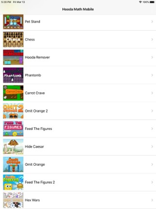 Hooda Math Mobile screenshot