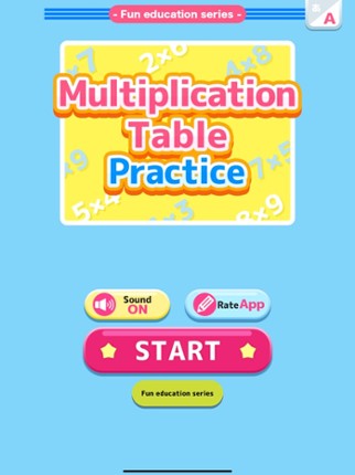 Multiplication Table Practice Image