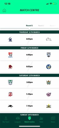 NRL Fantasy screenshot