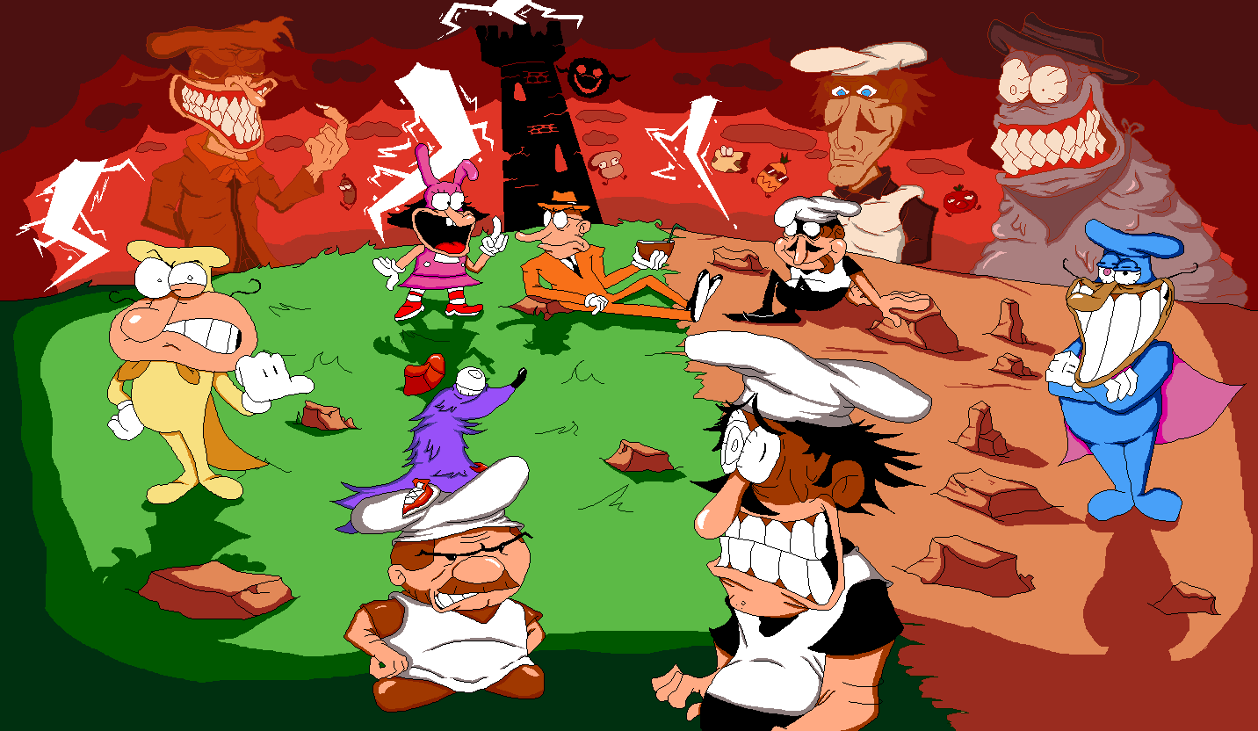 Games like Pizza Tower: MozzyMix