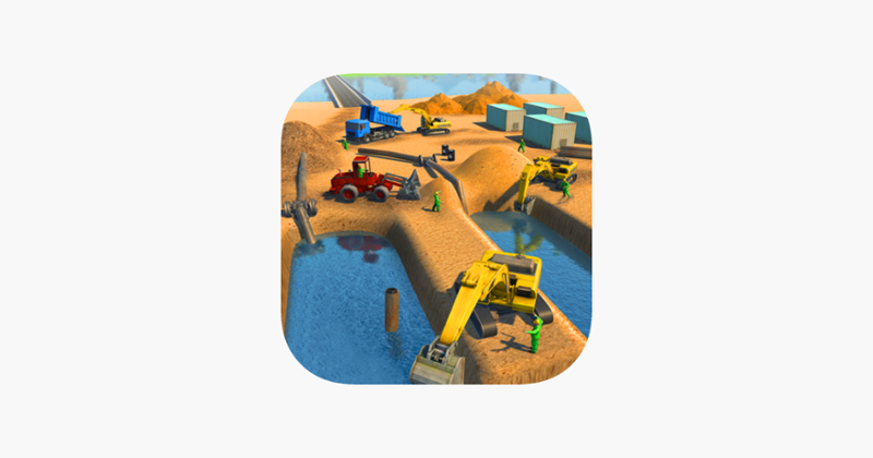 Sea Port Builder Construction Game Cover