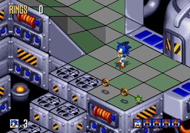 Sonic 3D Blast Image