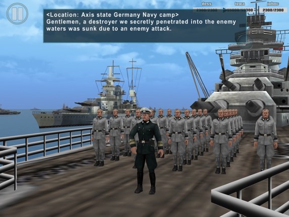 WarShip War Navy Fleet Combat screenshot