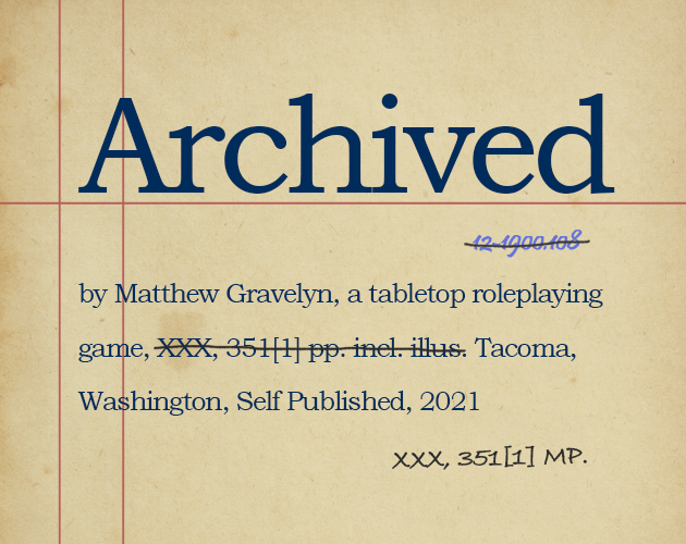 Games like Archived: A Lost & Found Game
