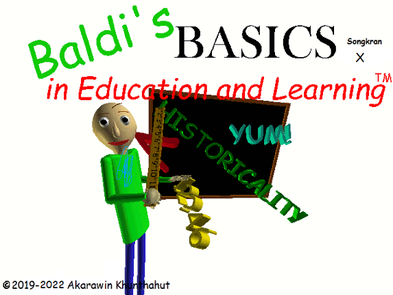 Baldi's Basics Songkran In Education And Learning X Image