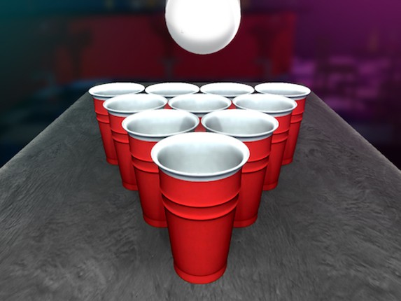 Beer Pong Girl Image