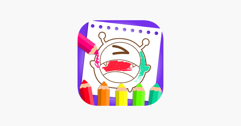 CandyBots Coloring Book Kids Image
