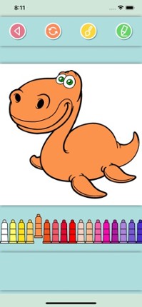 Dino Coloring Pages for Kids screenshot