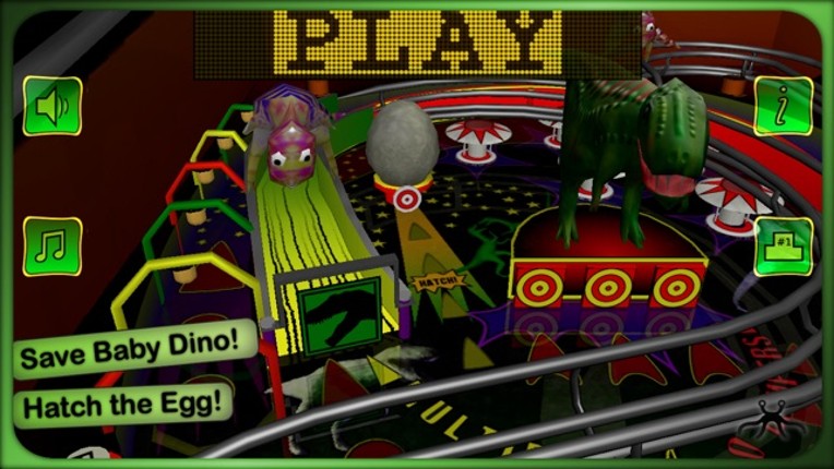 Dino Madness Pinball Lite screenshot