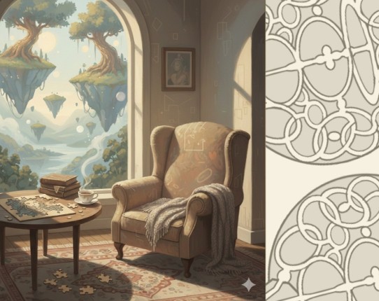 Drowsy Puzzles — A Quiet Afternoon by the Window Image