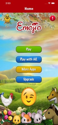 Emojio Find Lazy Emoji AR Image