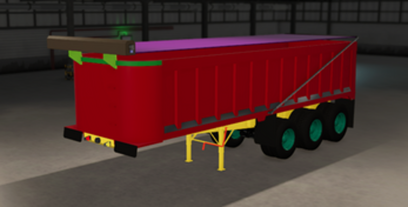 Fs25 Trailking TriBrook End Dump screenshot