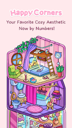 Happy Corners: Color by Number screenshot