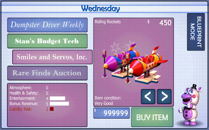 FNaF 6: Pizzeria Simulator screenshot