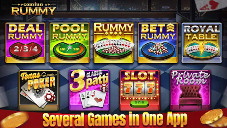Indian Rummy Comfun Online screenshot