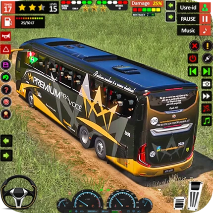 Offroad Bus Driving 3D Game Image