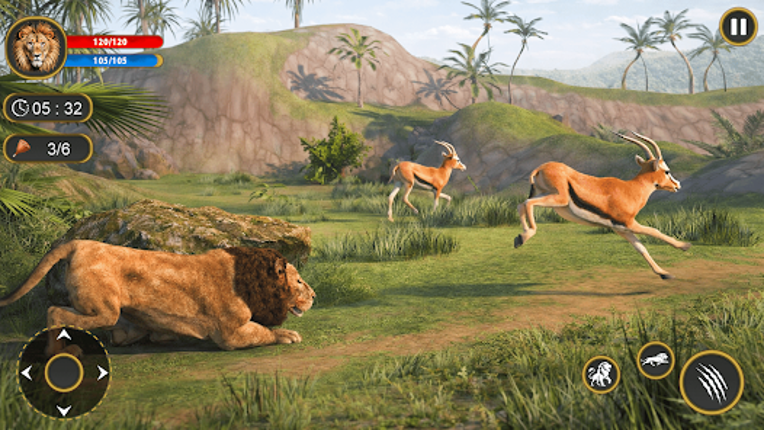 Lion King Jungle Hunting Game Image