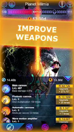 Galaxy Clicker: Idle Spaсe War screenshot