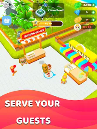 Aquapark Tycoon : Idle Game screenshot