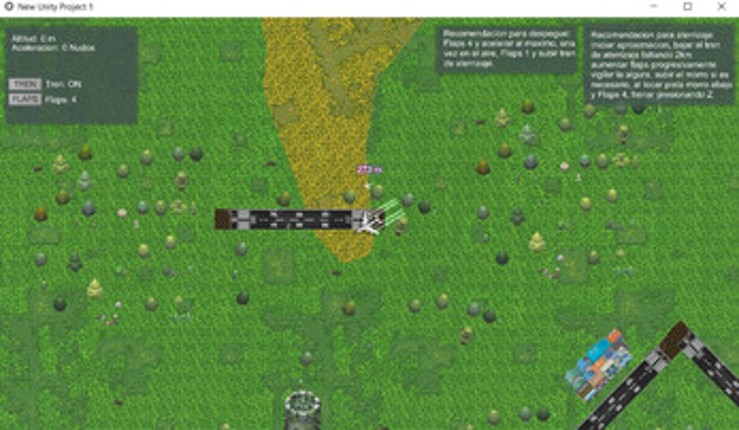 2D Flight Simulator screenshot