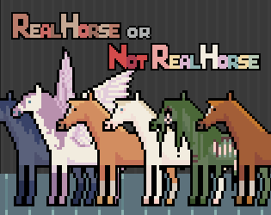 REAL HORSE OR NOT REAL HORSE Image