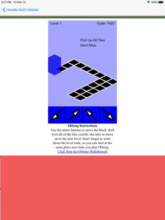 Hooda Math Mobile screenshot