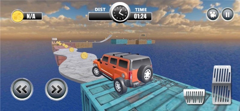 Impossible Road Monster Truck screenshot