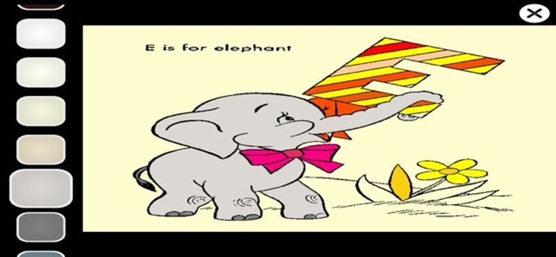 Learn ABC Animal Coloring Book screenshot