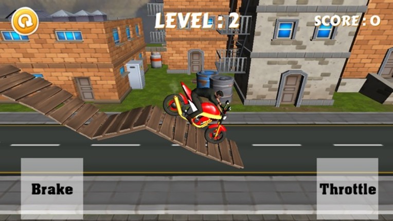 Motor-cycle Stunt-Man Bike-r Highway X-Treme Image