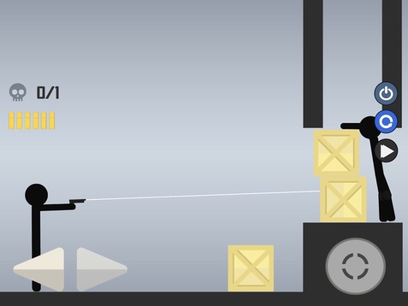 Mr. Stickman and the Bullet screenshot