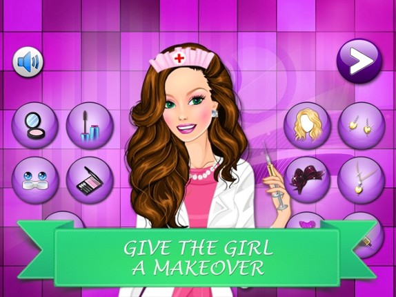 Nurse in Crazy Hospital - Dress Up Game for Girls and Kids screenshot