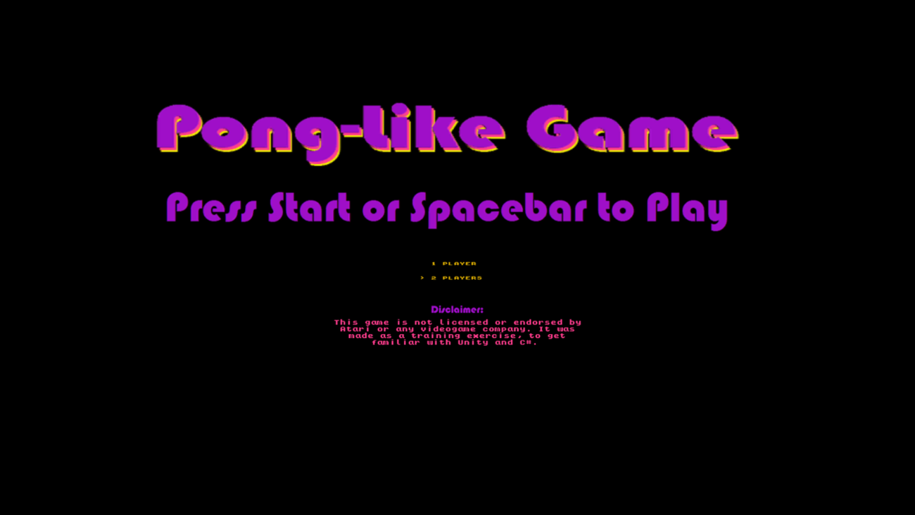 Games like Pong-Like Game