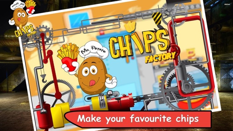Potato Chips Factory Simulator - Make tasty spud fries in the factory kitchen screenshot
