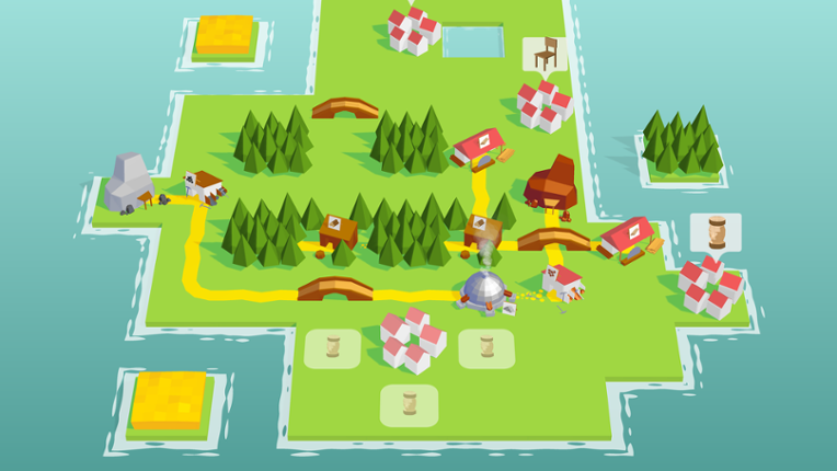 Puzzle Pelago - A Drag & Drop Economy Image