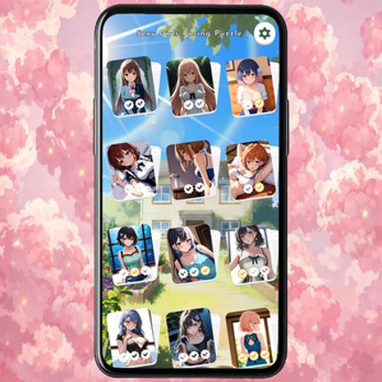 Sexy Girls Posing Puzzle Mobile Edition screenshot