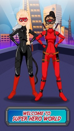 Super Hero Girl Beauty DressUp : Frenzy Games Free screenshot