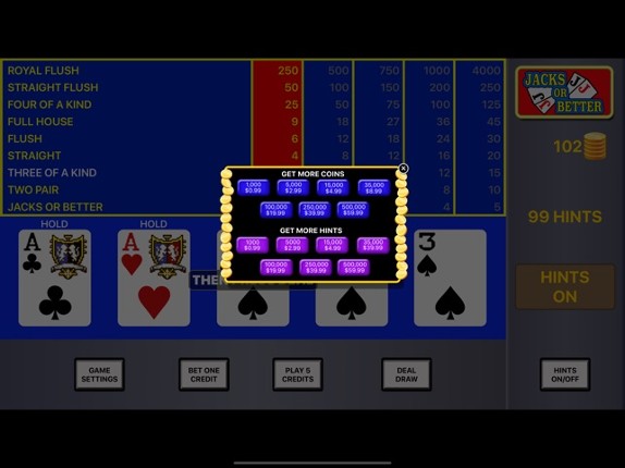 Video Poker Strategy screenshot