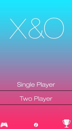X and O screenshot