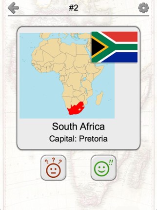 African Countries - Flags and Map of Africa Quiz screenshot