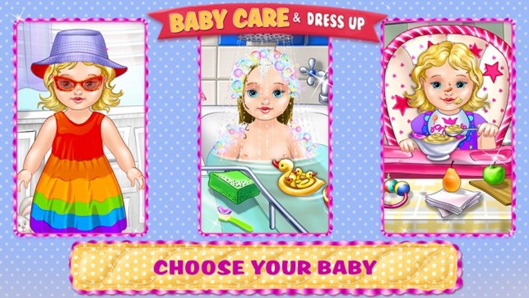 Baby Care &amp; Dress Up - Love &amp; Have Fun with Babies screenshot