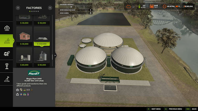 Biogas Plant 1MW Image