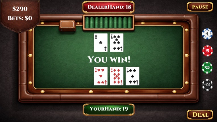 Blackjack Club - Casino Simulator Image