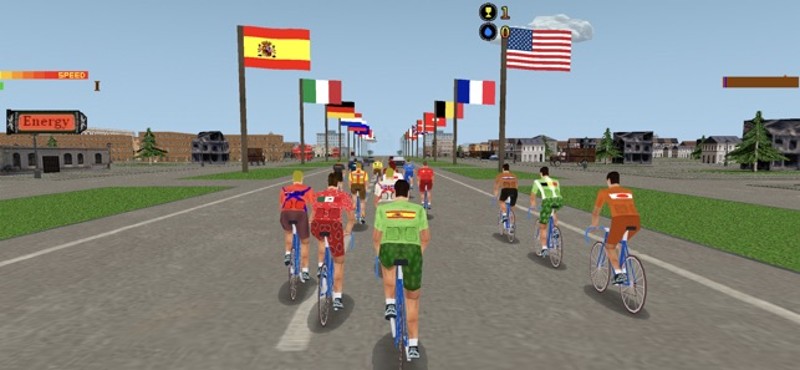 Ciclis 3D Lite - Cycling game screenshot