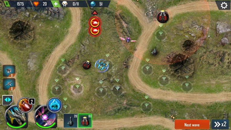 Defense X screenshot