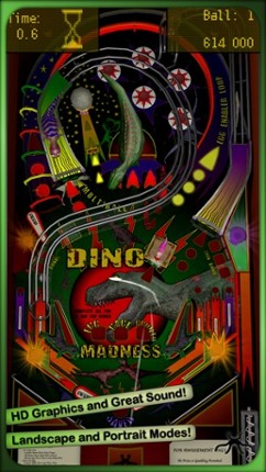 Dino Madness Pinball Lite Image