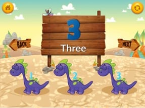 Dino Numbers Counting Games Image