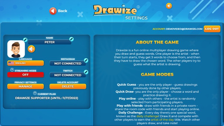 Drawize - Draw and Guess screenshot
